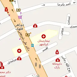 این نقشه، آدرس دکتر ویکتوریا شیخی متخصص زنان و زایمان و نازایی در شهر تهران است. در اینجا آماده پذیرایی، ویزیت، معاینه و ارایه خدمات به شما بیماران گرامی هستند.