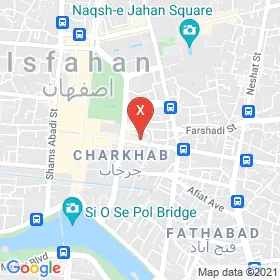 این نقشه، نشانی نفیسه سعیدی متخصص شنوایی شناسی در شهر اصفهان است. در اینجا آماده پذیرایی، ویزیت، معاینه و ارایه خدمات به شما بیماران گرامی هستند.
