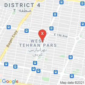 این نقشه، آدرس دکتر انوشه اسدی (تهرانپارس) متخصص زنان، زایمان و نازایی در شهر تهران است. در اینجا آماده پذیرایی، ویزیت، معاینه و ارایه خدمات به شما بیماران گرامی هستند.