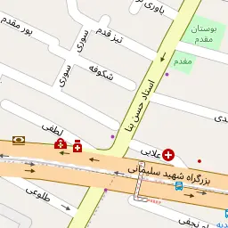 این نقشه، نشانی گفتاردرمانی محمد معز شهرام نیا متخصص درمان در کلینیک، هوم ویزیت( درمان در منزل) در شهر تهران است. در اینجا آماده پذیرایی، ویزیت، معاینه و ارایه خدمات به شما بیماران گرامی هستند.