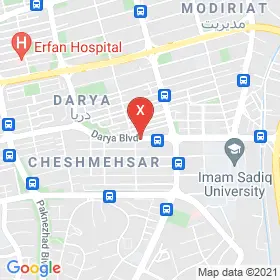این نقشه، نشانی دکتر مهشید بحرینی متخصص زنان، زایمان و نازایی در شهر تهران است. در اینجا آماده پذیرایی، ویزیت، معاینه و ارایه خدمات به شما بیماران گرامی هستند.