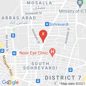 این نقشه، نشانی گفتاردرمانی، کاردرمانی، شنوایی شناسی و سمعک مهرا (نیلوفر) متخصص  در شهر تهران است. در اینجا آماده پذیرایی، ویزیت، معاینه و ارایه خدمات به شما بیماران گرامی هستند.