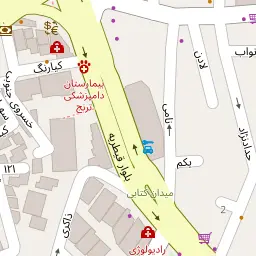 این نقشه، آدرس دکتر آرش غفوری متخصص ایمپلنت و جراحی لثه در شهر تهران است. در اینجا آماده پذیرایی، ویزیت، معاینه و ارایه خدمات به شما بیماران گرامی هستند.