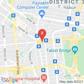 این نقشه، آدرس دکتر معصومه ایمان زاده متخصص زنان و زایمان و نازایی در شهر تهران است. در اینجا آماده پذیرایی، ویزیت، معاینه و ارایه خدمات به شما بیماران گرامی هستند.