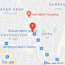 این نقشه، آدرس دکتر حسین تقوی متخصص گوش حلق و بینی در شهر تهران است. در اینجا آماده پذیرایی، ویزیت، معاینه و ارایه خدمات به شما بیماران گرامی هستند.