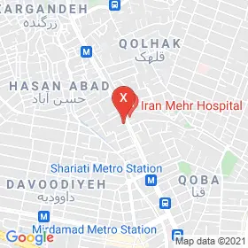 این نقشه، نشانی دکتر بابک خطی متخصص کودکان و نوزادان؛ رشد و تکامل و تغذیه کودکان در شهر تهران است. در اینجا آماده پذیرایی، ویزیت، معاینه و ارایه خدمات به شما بیماران گرامی هستند.