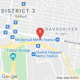 این نقشه، نشانی دکتر مهدیه رحمانیان متخصص روانشناسی در شهر تهران است. در اینجا آماده پذیرایی، ویزیت، معاینه و ارایه خدمات به شما بیماران گرامی هستند.