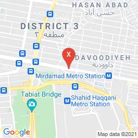این نقشه، نشانی دکتر فرهاد صبری متخصص بیهوشی در شهر تهران است. در اینجا آماده پذیرایی، ویزیت، معاینه و ارایه خدمات به شما بیماران گرامی هستند.