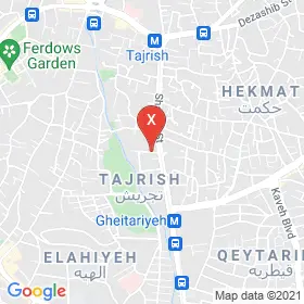 این نقشه، نشانی دکتر شهره شفیعی متخصص زنان و زایمان و نازایی در شهر تهران است. در اینجا آماده پذیرایی، ویزیت، معاینه و ارایه خدمات به شما بیماران گرامی هستند.