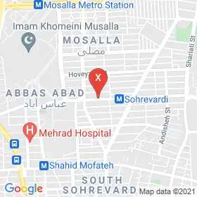 این نقشه، آدرس دکتر احمد قمی‌فر متخصص مغز و اعصاب در شهر تهران است. در اینجا آماده پذیرایی، ویزیت، معاینه و ارایه خدمات به شما بیماران گرامی هستند.