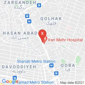 این نقشه، نشانی دکتر بهروز مخلصی متخصص داخلی در شهر تهران است. در اینجا آماده پذیرایی، ویزیت، معاینه و ارایه خدمات به شما بیماران گرامی هستند.