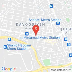 این نقشه، نشانی دکتر علیرضا هجرتی متخصص داخلی در شهر تهران است. در اینجا آماده پذیرایی، ویزیت، معاینه و ارایه خدمات به شما بیماران گرامی هستند.