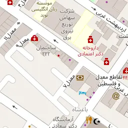 این نقشه، آدرس دکتر الهام آذین مهر متخصص زنان، زایمان و نازایی در شهر شیراز است. در اینجا آماده پذیرایی، ویزیت، معاینه و ارایه خدمات به شما بیماران گرامی هستند.