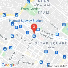 این نقشه، نشانی دکتر رامین افشاری متخصص اعصاب و روان (روانپزشکی) در شهر شیراز است. در اینجا آماده پذیرایی، ویزیت، معاینه و ارایه خدمات به شما بیماران گرامی هستند.