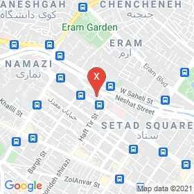 این نقشه، نشانی دکتر علی حسین اوجی مهر متخصص دندانپزشکی در شهر شیراز است. در اینجا آماده پذیرایی، ویزیت، معاینه و ارایه خدمات به شما بیماران گرامی هستند.
