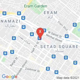 این نقشه، نشانی دکتر محمدجعفر تمدن متخصص ارتوپدی در شهر شیراز است. در اینجا آماده پذیرایی، ویزیت، معاینه و ارایه خدمات به شما بیماران گرامی هستند.