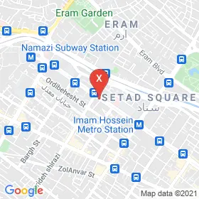 این نقشه، آدرس دکتر هادی رضایی متخصص جراحی کلیه،مجاری ادراری و تناسلی (اورولوژی) در شهر شیراز است. در اینجا آماده پذیرایی، ویزیت، معاینه و ارایه خدمات به شما بیماران گرامی هستند.