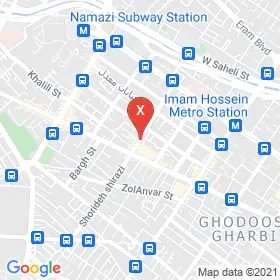 این نقشه، آدرس دکتر مژگان زمانی متخصص داخلی در شهر شیراز است. در اینجا آماده پذیرایی، ویزیت، معاینه و ارایه خدمات به شما بیماران گرامی هستند.