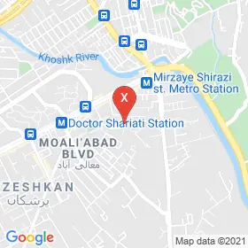 این نقشه، نشانی دکتر هایده سربی اکبری متخصص دندانپزشکی در شهر شیراز است. در اینجا آماده پذیرایی، ویزیت، معاینه و ارایه خدمات به شما بیماران گرامی هستند.