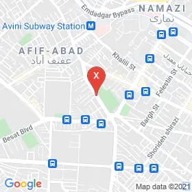 این نقشه، آدرس دکتر علی محمد صالحی متخصص دندانپزشکی در شهر شیراز است. در اینجا آماده پذیرایی، ویزیت، معاینه و ارایه خدمات به شما بیماران گرامی هستند.
