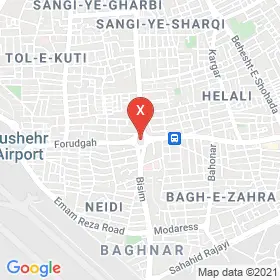 این نقشه، آدرس دکتر سعید باقی متخصص دندان پزشک در شهر بوشهر است. در اینجا آماده پذیرایی، ویزیت، معاینه و ارایه خدمات به شما بیماران گرامی هستند.
