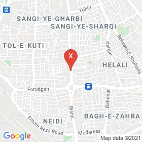 این نقشه، آدرس دکتر فاطمه خسروی زادگان متخصص روانپزشکی در شهر بوشهر است. در اینجا آماده پذیرایی، ویزیت، معاینه و ارایه خدمات به شما بیماران گرامی هستند.