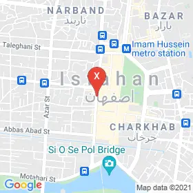 این نقشه، نشانی دکتر ریحانه خدادادی متخصص اعصاب و روان در شهر اصفهان است. در اینجا آماده پذیرایی، ویزیت، معاینه و ارایه خدمات به شما بیماران گرامی هستند.