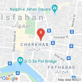 این نقشه، آدرس داروخانه دکتر باطنی متخصص  در شهر اصفهان است. در اینجا آماده پذیرایی، ویزیت، معاینه و ارایه خدمات به شما بیماران گرامی هستند.