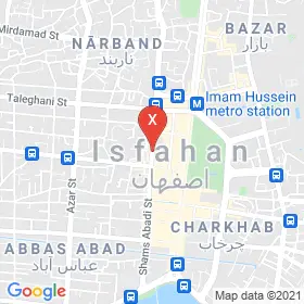 این نقشه، آدرس آزمایشگاه دکتر شیر نشان متخصص  در شهر اصفهان است. در اینجا آماده پذیرایی، ویزیت، معاینه و ارایه خدمات به شما بیماران گرامی هستند.
