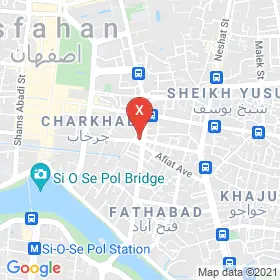این نقشه، آدرس آزمایشگاه تشخیص طبی بصیر متخصص  در شهر اصفهان است. در اینجا آماده پذیرایی، ویزیت، معاینه و ارایه خدمات به شما بیماران گرامی هستند.