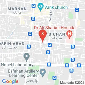 این نقشه، نشانی آزمایشگاه ژنتیک پزشکی ژن آزما متخصص  در شهر اصفهان است. در اینجا آماده پذیرایی، ویزیت، معاینه و ارایه خدمات به شما بیماران گرامی هستند.