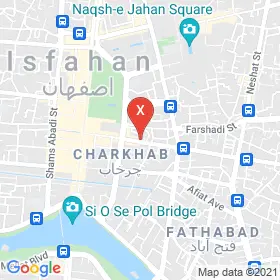 این نقشه، نشانی دکتر مصطفی بصیری متخصص ارتوپدی در شهر اصفهان است. در اینجا آماده پذیرایی، ویزیت، معاینه و ارایه خدمات به شما بیماران گرامی هستند.
