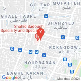 این نقشه، آدرس دکتر مهرنوش مهربد متخصص ارتوپدی در شهر اصفهان است. در اینجا آماده پذیرایی، ویزیت، معاینه و ارایه خدمات به شما بیماران گرامی هستند.