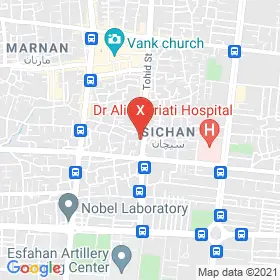 این نقشه، آدرس دکتر نجمه اخلاقی متخصص دندانپزشکی کودکان در شهر اصفهان است. در اینجا آماده پذیرایی، ویزیت، معاینه و ارایه خدمات به شما بیماران گرامی هستند.