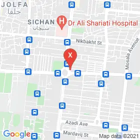این نقشه، آدرس دکتر مهدی راستی اردکانی متخصص جراحی پلاستیک و زیبایی در شهر اصفهان است. در اینجا آماده پذیرایی، ویزیت، معاینه و ارایه خدمات به شما بیماران گرامی هستند.