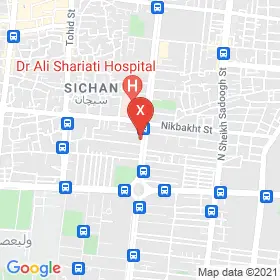 این نقشه، آدرس دکتر شهاب خسروی متخصص جراحی پلاستیک و زیبایی در شهر اصفهان است. در اینجا آماده پذیرایی، ویزیت، معاینه و ارایه خدمات به شما بیماران گرامی هستند.