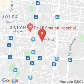 این نقشه، آدرس بهنام حافظی متخصص گفتاردرمانگر ( گفتاردرمانی ) در شهر اصفهان است. در اینجا آماده پذیرایی، ویزیت، معاینه و ارایه خدمات به شما بیماران گرامی هستند.