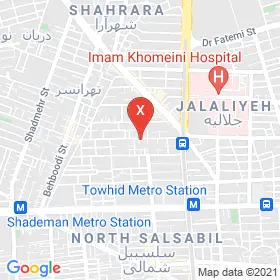 این نقشه، نشانی گفتاردرمانی و کاردرمانی آوادیس متخصص  در شهر تهران است. در اینجا آماده پذیرایی، ویزیت، معاینه و ارایه خدمات به شما بیماران گرامی هستند.