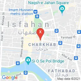 این نقشه، آدرس فیزیوتراپی دکتر عبدالکریم کریمی متخصص  در شهر اصفهان است. در اینجا آماده پذیرایی، ویزیت، معاینه و ارایه خدمات به شما بیماران گرامی هستند.