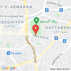 این نقشه، آدرس دکتر شبنم رفیع زاده متخصص مغز و اعصاب (نورولوژی) در شهر تهران است. در اینجا آماده پذیرایی، ویزیت، معاینه و ارایه خدمات به شما بیماران گرامی هستند.