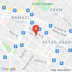 این نقشه، آدرس دکتر محمد رادمهر متخصص بیهوشی؛ درد در شهر شیراز است. در اینجا آماده پذیرایی، ویزیت، معاینه و ارایه خدمات به شما بیماران گرامی هستند.