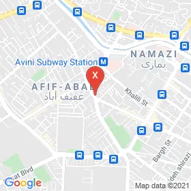 این نقشه، نشانی دکتر جواد یاراحمدی متخصص گوش حلق و بینی در شهر شیراز است. در اینجا آماده پذیرایی، ویزیت، معاینه و ارایه خدمات به شما بیماران گرامی هستند.
