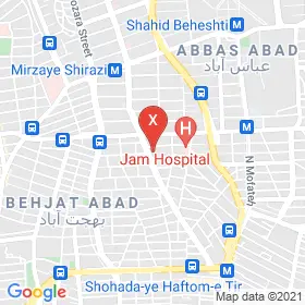 این نقشه، آدرس دکتر نیوشا محمدی متخصص اعصاب و روان (روانپزشکی) در شهر تهران است. در اینجا آماده پذیرایی، ویزیت، معاینه و ارایه خدمات به شما بیماران گرامی هستند.