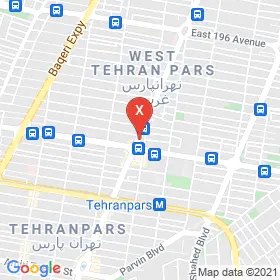 این نقشه، آدرس دکتر عرفانه سلیمی متخصص زنان و زایمان و نازایی در شهر تهران است. در اینجا آماده پذیرایی، ویزیت، معاینه و ارایه خدمات به شما بیماران گرامی هستند.