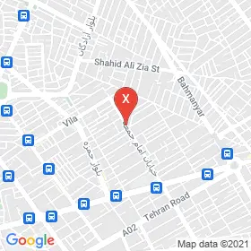 این نقشه، نشانی دکتر آزاده محبی متخصص پوست، مو و زیبایی در شهر کرمان است. در اینجا آماده پذیرایی، ویزیت، معاینه و ارایه خدمات به شما بیماران گرامی هستند.