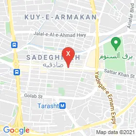 این نقشه، نشانی دکتر غلامرضا دانش طلب متخصص جراحی عمومی در شهر تهران است. در اینجا آماده پذیرایی، ویزیت، معاینه و ارایه خدمات به شما بیماران گرامی هستند.