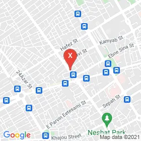 این نقشه، آدرس دکتر فرشته حری متخصص قلب و عروق در شهر کرمان است. در اینجا آماده پذیرایی، ویزیت، معاینه و ارایه خدمات به شما بیماران گرامی هستند.