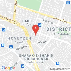 این نقشه، نشانی دکتر کیومرث ایزدپناه متخصص جراحی کلیه،مجاری ادراری و تناسلی (اورولوژی) در شهر شیراز است. در اینجا آماده پذیرایی، ویزیت، معاینه و ارایه خدمات به شما بیماران گرامی هستند.