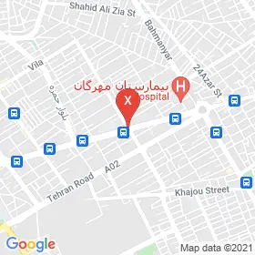 این نقشه، نشانی دکتر زهرا ثانی متخصص زنان و زایمان و نازایی در شهر کرمان است. در اینجا آماده پذیرایی، ویزیت، معاینه و ارایه خدمات به شما بیماران گرامی هستند.