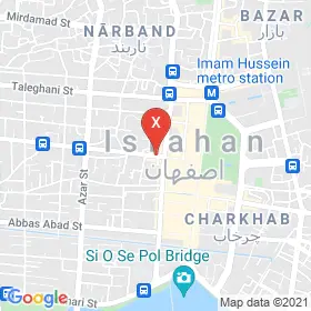 این نقشه، آدرس دکتر علی محمد کسائیان متخصص کودکان و نوزادان در شهر اصفهان است. در اینجا آماده پذیرایی، ویزیت، معاینه و ارایه خدمات به شما بیماران گرامی هستند.